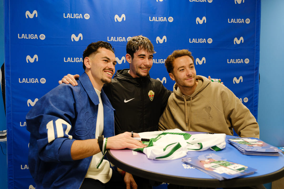 04. Meet and Greet Elche Marc Aguado Alejandro Iturbe La Liga Tienda MovistarDSCF1556