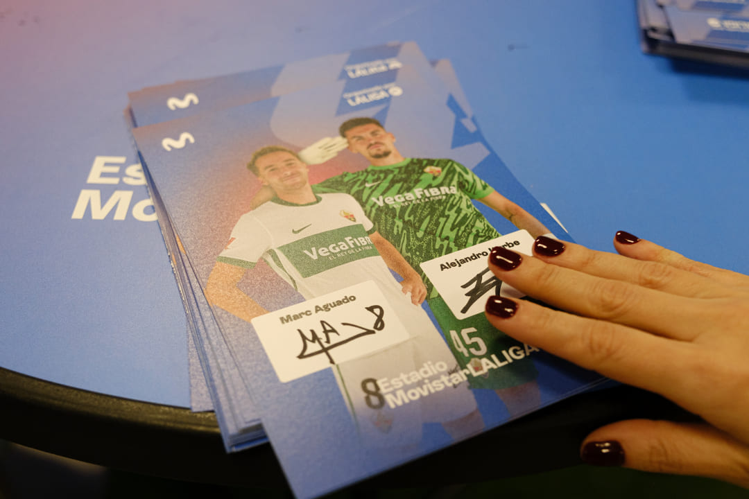 04. Meet and Greet Elche Marc Aguado Alejandro Iturbe La Liga Tienda MovistarDSCF1564
