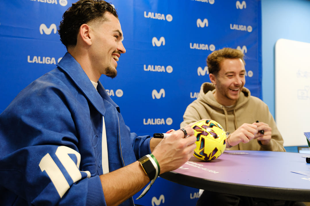 04. Meet and Greet Elche Marc Aguado Alejandro Iturbe La Liga Tienda MovistarDSCF1639